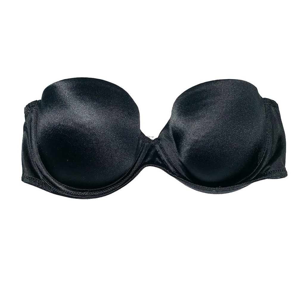 32C Aerie Strapless Black Bra